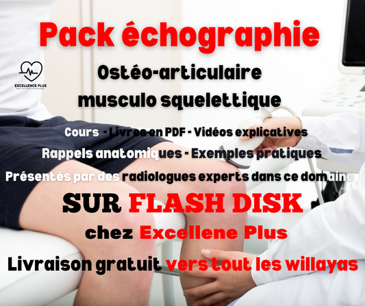 OFFRE (2en1) : Pack échographie ostéoarticulaire musclo squelettique + IMAGERIE DES SARCOMES DE L’ADULTE