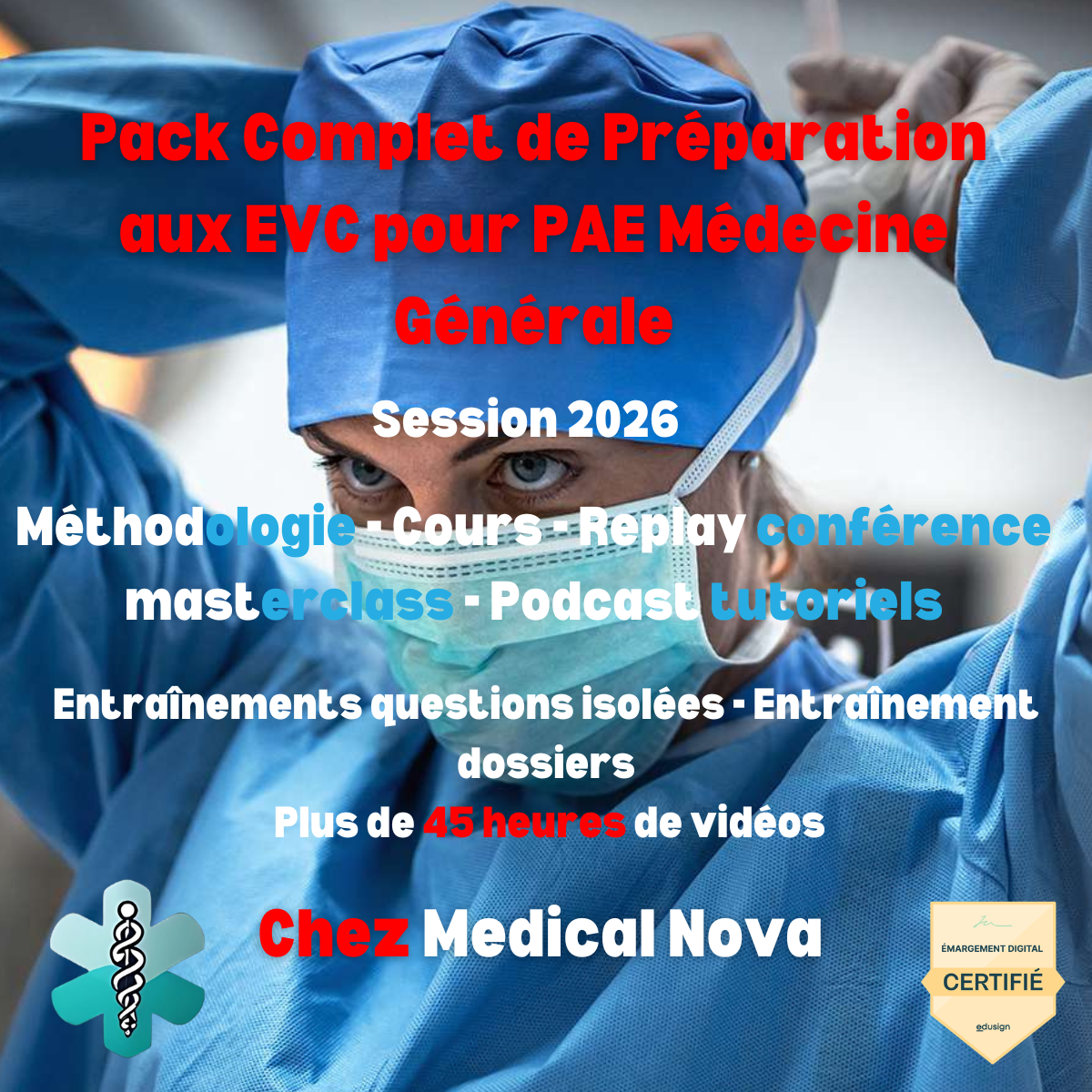 OFFRE : Pack Complet de Préparation aux EVC General Session 2026