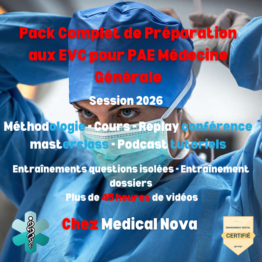 OFFRE : Pack Complet de Préparation aux EVC General Session 2026